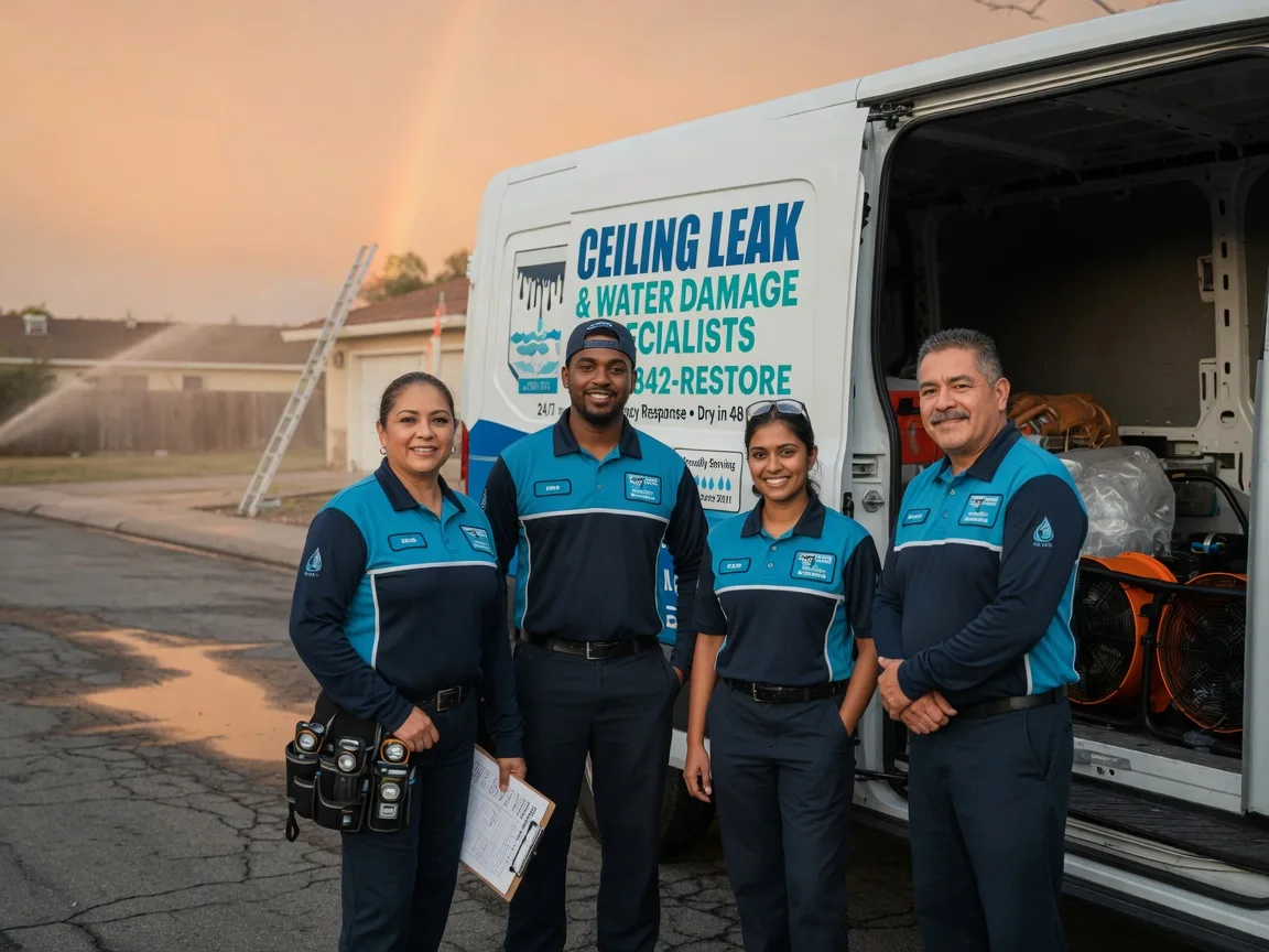 Ceiling Leak Cleanup company in Cerrillos, NM